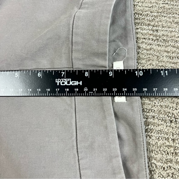 Eileen Fisher women’s grey zipper hem detail pants SZ S - Picture 7 of 8